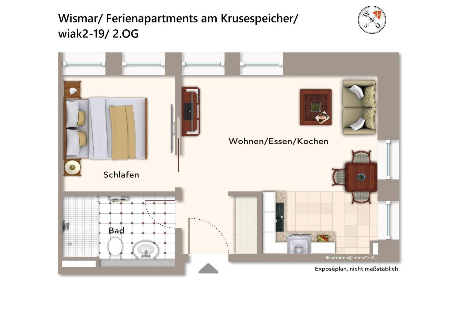 Ferienapartments Am Krusespeicher Ferienapartments Am Krusespeicher 2-19 Wißmar Esterno foto